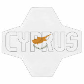 Zypern Flag Adortable Patriotic Fußball (Flach)
