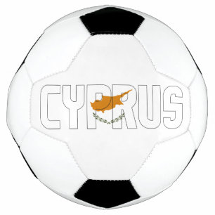 Zypern Flag Adortable Patriotic Fußball