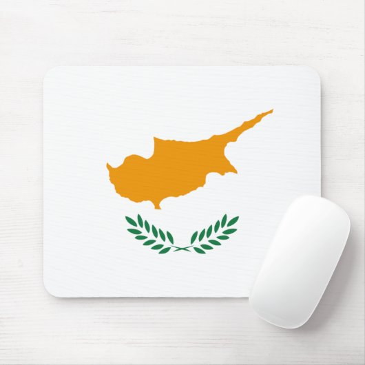 Zypern Flag Mousepad (Mit Mouse)