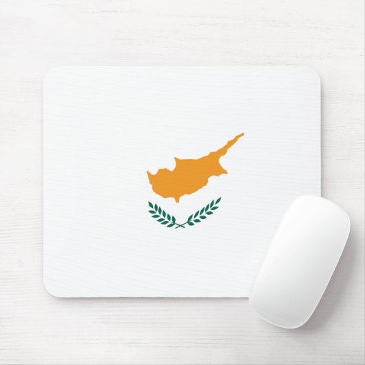 Zypern Flag Mousepad (Mit Mouse)