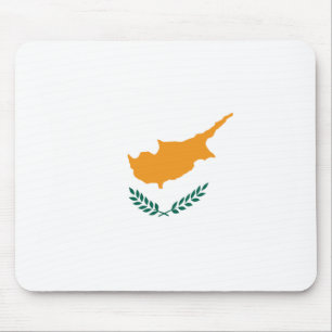 Zypern Flag Mousepad