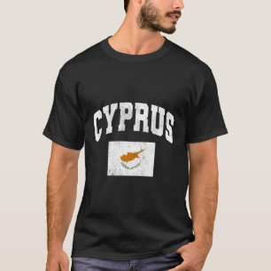 Zypern-Flag-Throwback T-Shirt
