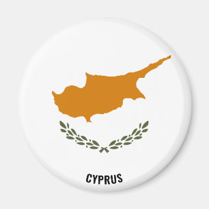 Zypern-Flagge Charming Patriotic Magnet