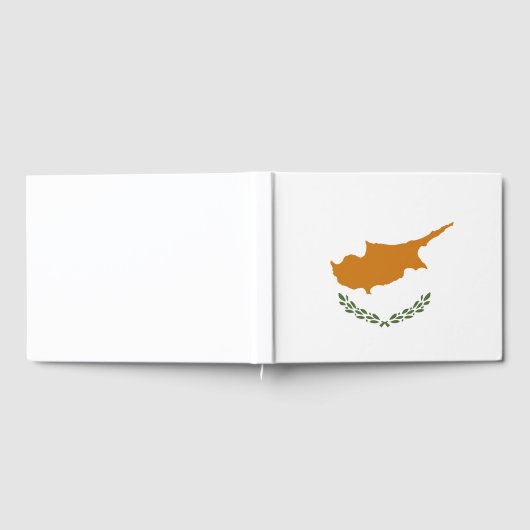 Zypern-Flagge Gästebuch (Voll)