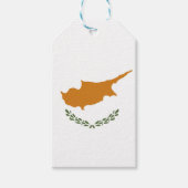 Zypern-Flagge Geschenkanhänger (Vorderseite)