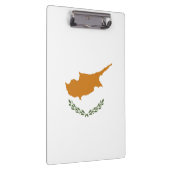 Zypern-Flagge Klemmbrett (Rechts)