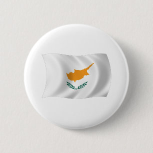 Zypern-Flagge-Knopf Button