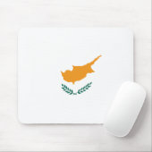 Zypern-Flagge-Mauspad Mousepad (Mit Mouse)