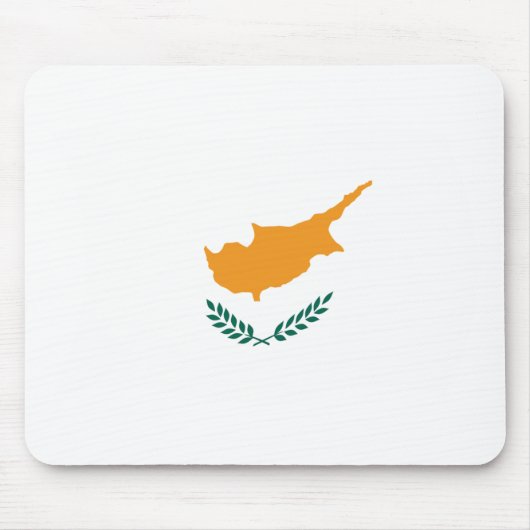 Zypern-Flagge-Mauspad Mousepad (Vorne)
