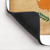 Zypern-Flagge Mousepad (Ecke)