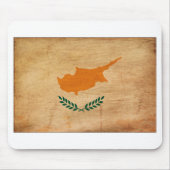 Zypern-Flagge Mousepad (Vorne)