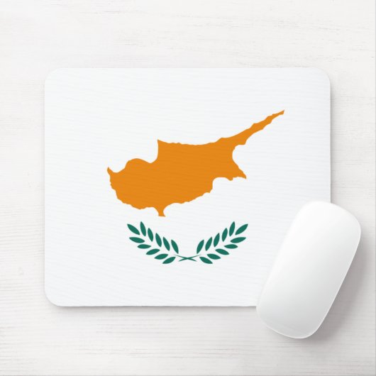 Zypern-Flagge Mousepad (Mit Mouse)