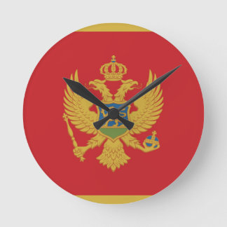 Zypern-Flagge Runde Uhr