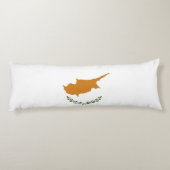 Zypern-Flagge Seitenschläferkissen (Rückseite)