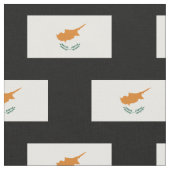 Zypern-Flagge Stoff (Nahaufnahme)