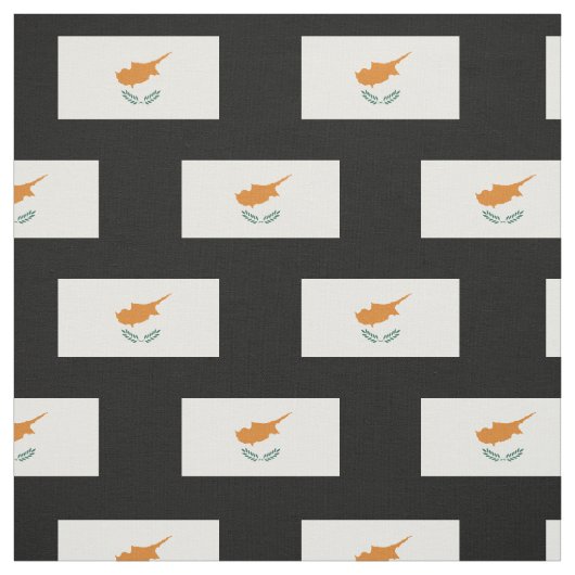 Zypern-Flagge Stoff (Muster)