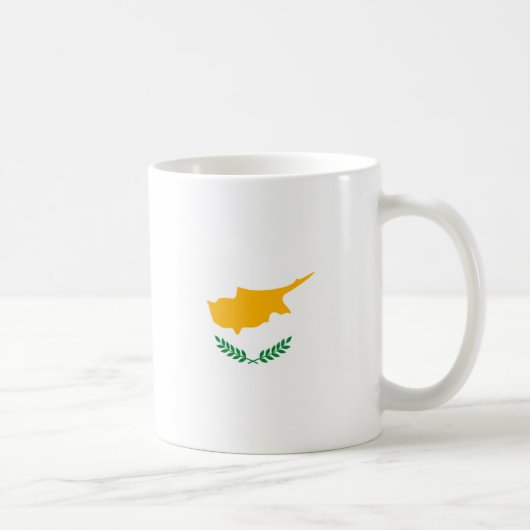 Zypern-Flaggen-Tasse Kaffeetasse (Rechts)