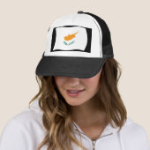 Zypern-Flaggenhut Truckerkappe (Beispiel)