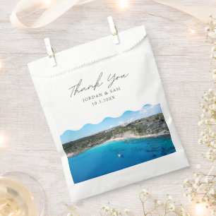 Zypern Gastgeschenk Hochzeit Konnos Beach Danke Fo Geschenktütchen