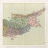 Zypern Glasuntersetzer (Vorderseite)