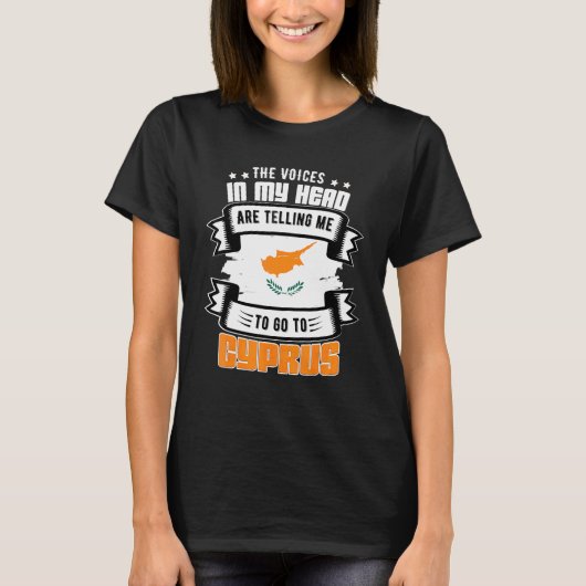 Zypern in meinem Kopf T-Shirt (Vorderseite)