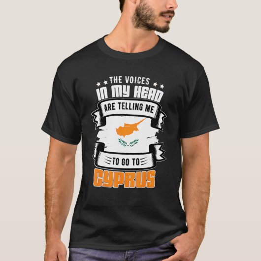 Zypern in meinem Kopf T-Shirt (Vorderseite)