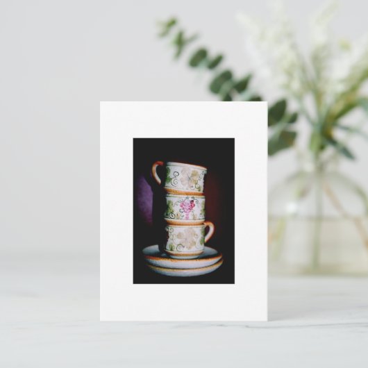 Zypern-Kaffeekäse Postkarte (Stehend Vorderseite)