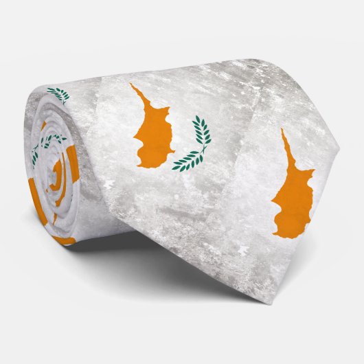 Zypern Krawatte (Gerollt)