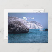 Zypern-Küste Postkarte (Vorne/Hinten)