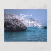 Zypern-Küste Postkarte (Vorderseite)