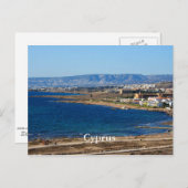 Zypern Küste Postkarte (Vorne/Hinten)