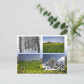 Zypern Landschaften Postkarte (Stehend Vorderseite)