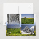 Zypern Landschaften Postkarte (Vorne/Hinten)