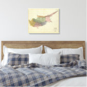 Zypern Leinwanddruck (Insitu (Schlafzimmer))