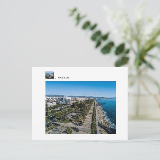Zypern Limassol Postkarte (Stehend Vorderseite)