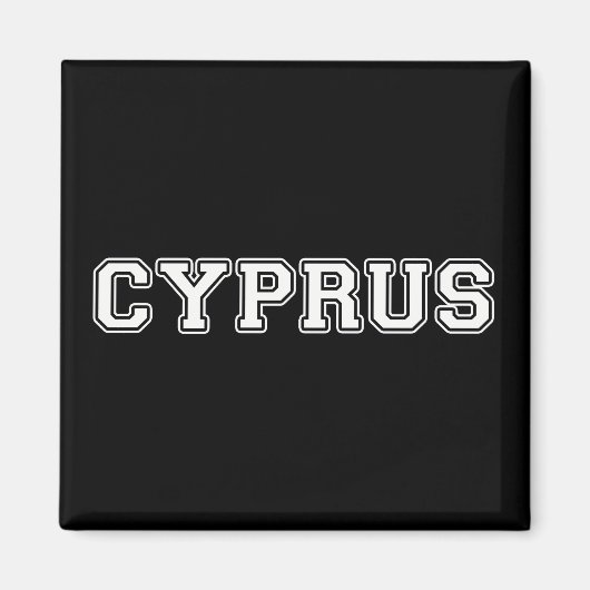 Zypern Magnet (Vorne)