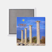 Zypern Magnet (Vorderseite/Rückseite)