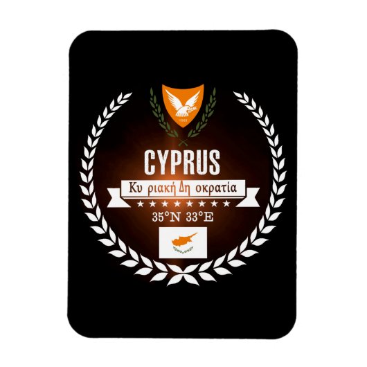 Zypern Magnet (Vertikal)
