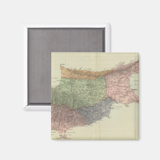 Zypern Magnet (Vorderseite/Rückseite)