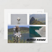 Zypern Natur Postkarte (Vorne/Hinten)
