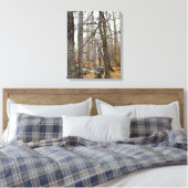Zypern Naturlandschaft Troodos Waldbraun Bäume Leinwanddruck (Insitu (Schlafzimmer))