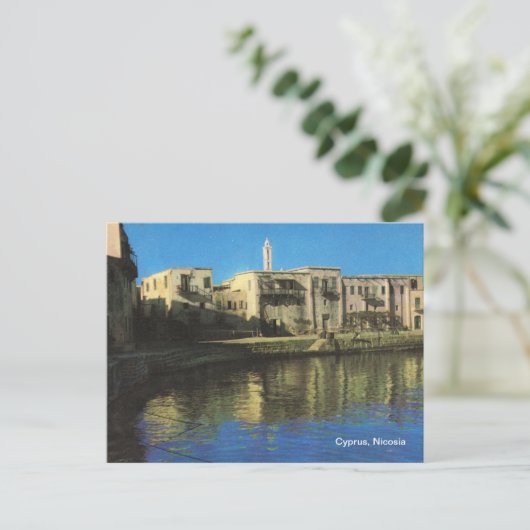 Zypern, Nikosia Postkarte (Stehend Vorderseite)