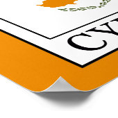 Zypern Poster (Ecke)