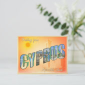 Zypern Postkarte (Stehend Vorderseite)