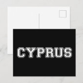 Zypern Postkarte (Vorne/Hinten)
