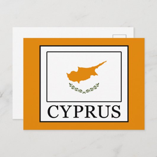 Zypern Postkarte (Vorne/Hinten)