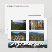 Zypern-Postkarte Feiertagspostkarte (Vorne/Hinten)