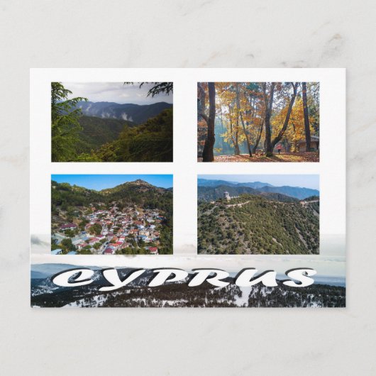 Zypern-Postkarte Feiertagspostkarte (Vorderseite)