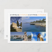 Zypern-Postkarte Postkarte (Vorne/Hinten)
