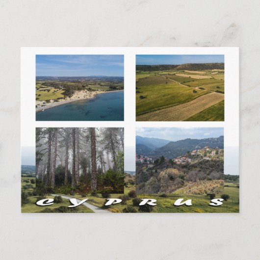 Zypern-Postkarte Postkarte (Vorderseite)